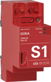 Gira S1 KNX Carril DIN (Landing)