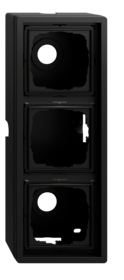 caja SF 3e + m.cob. Gira F100 negro m(pint.)
