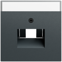 cub. CR UAE/IAE + caja conex.red System 70 antracita(pint.)