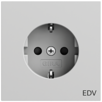 SCHUKO insc.EDV + SP System 70 gris m(pint.)
