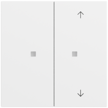 ps. tec.basc. 2e s.impr./flechas OneKNX System 70 blanco m(pint.)